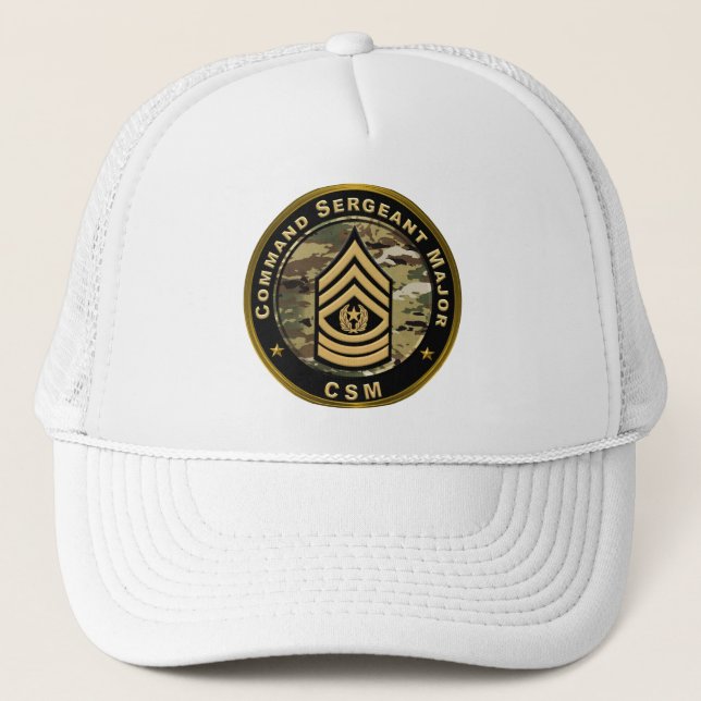 Casquette Sergent-major de commandement CSM (Devant)