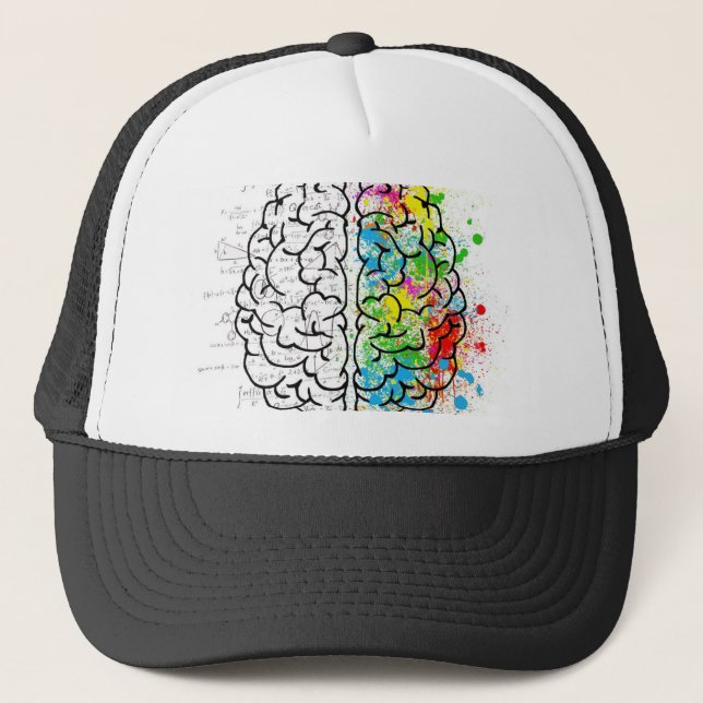 Casquette série de cerveau (Devant)