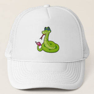 Casquette Serpent avec lunettes de soleil & Réserver
