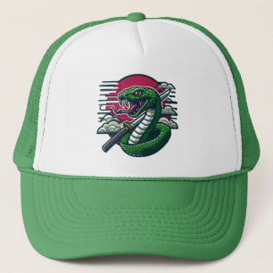 Casquette Serpent vert