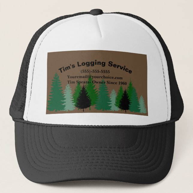 Casquette Service de journalisation (Devant)