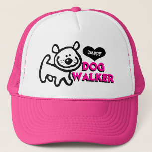 Casquette Service de marche de chien mignon marcheur marcheu
