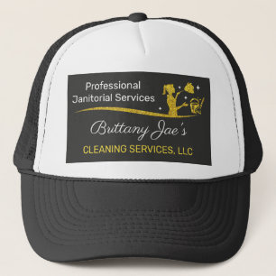 Casquette Service de nettoyage professionnel/entretien ménag