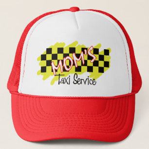 Casquette service du taxi de la maman
