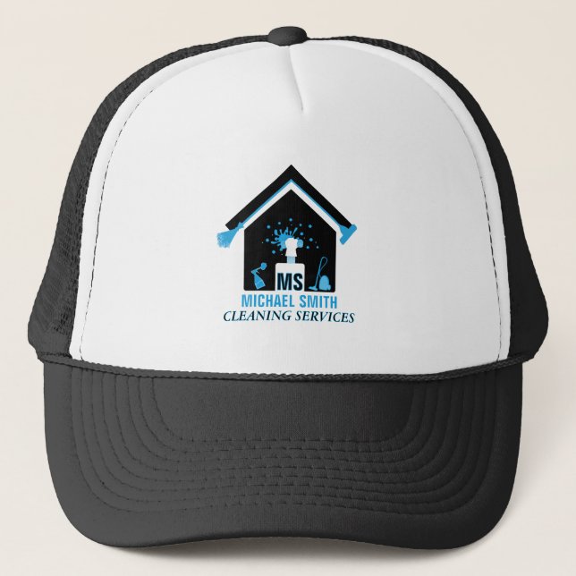 Casquette Services de nettoyage professionnel simple et mode (Devant)