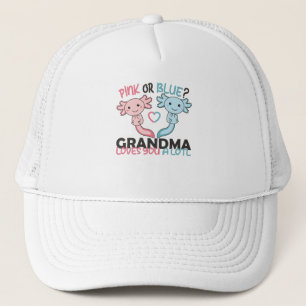 Casquette sexe révéler rose ou bleu grand-mère vous aime lot