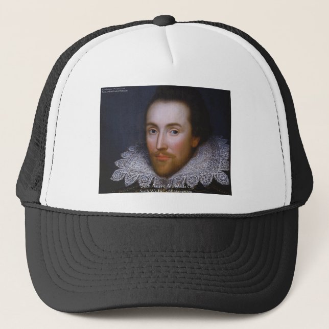 Casquette Shakespeare "Telle que nous soyons" Citation de sa (Devant)