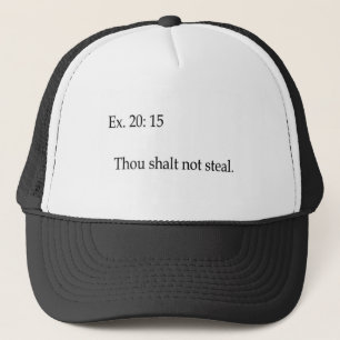 Casquette Shalt de mille ne pas voler l'habillement