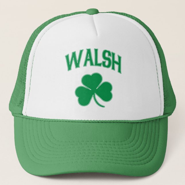 Casquette Shamrock d'Irlandais de Walsh (Devant)