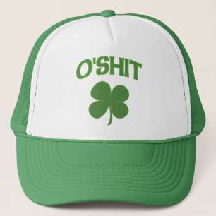 Casquette Shamrock d'Irlandais d'O'Shit