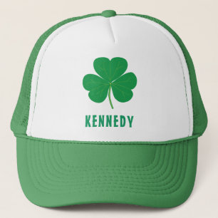 Casquette Shamrock Green Clover Irlande Nom personnalisé irl