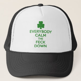 Casquette Shamrock irlandais