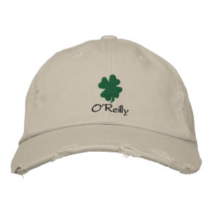 Casquette Shamrock irlandais personnalisé, Casquet