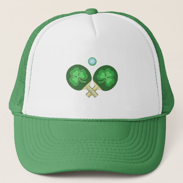 Casquette Shamrocks de ping-pong (Devant)