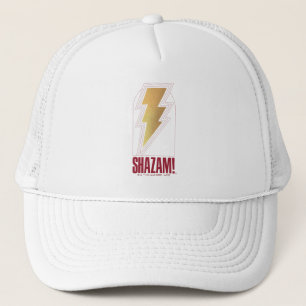 Casquette SHAZAM ! Furie des dieux   Insigne de boulon de fo