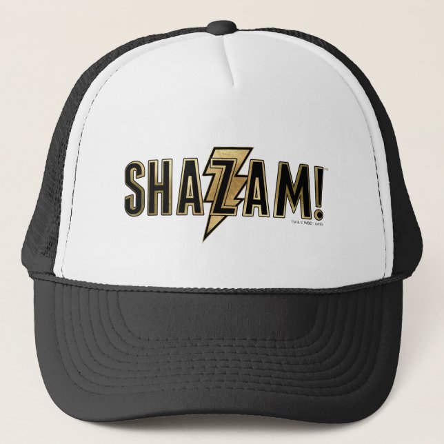 Casquette SHAZAM ! | Logo Or (Devant)