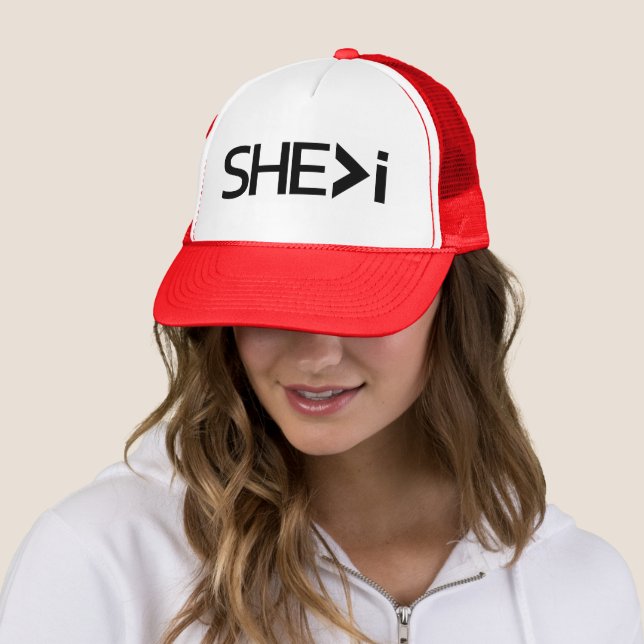 Casquette SHE>i (En situation)