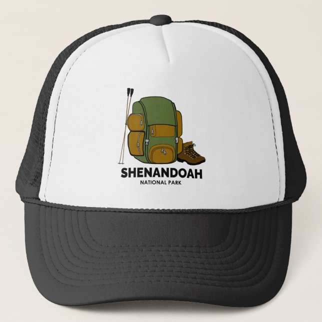 Casquette Shenandoah National Park sac à dos (Devant)