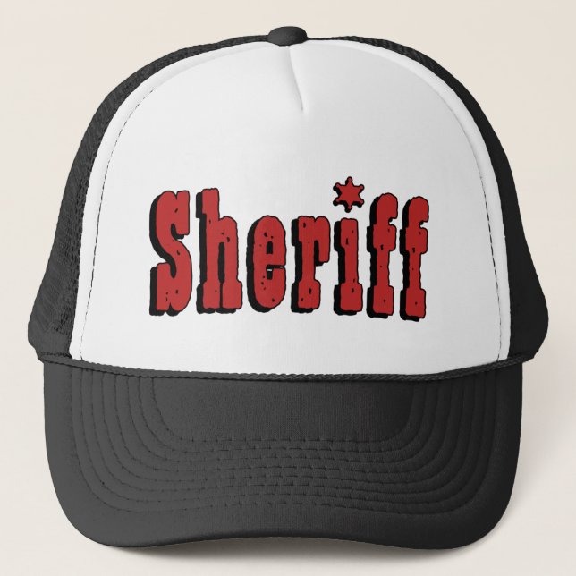 Casquette Sheriff (Devant)
