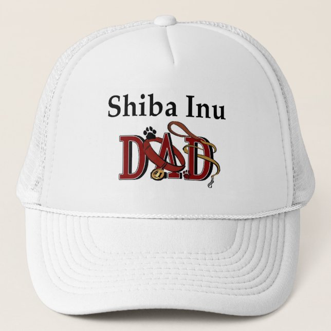 Casquette Shiba Inu Papa (Devant)