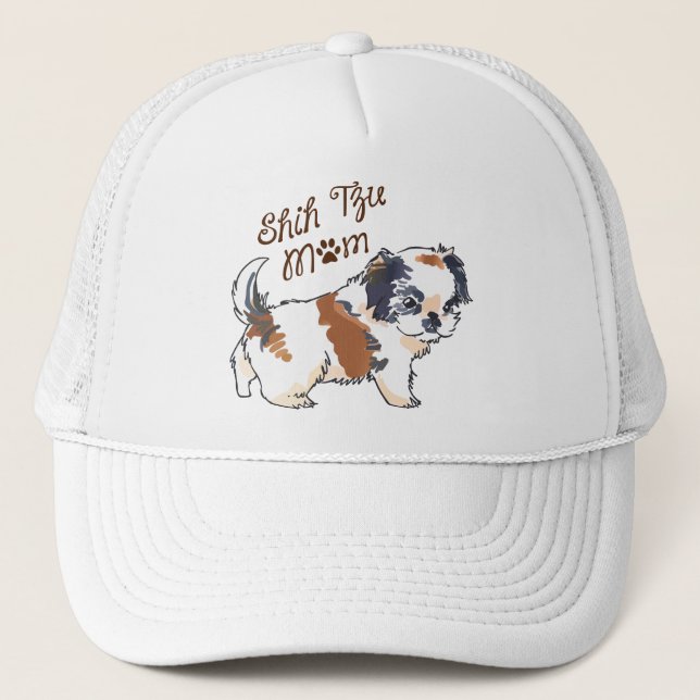 Casquette Shih Tzu Mom (Devant)