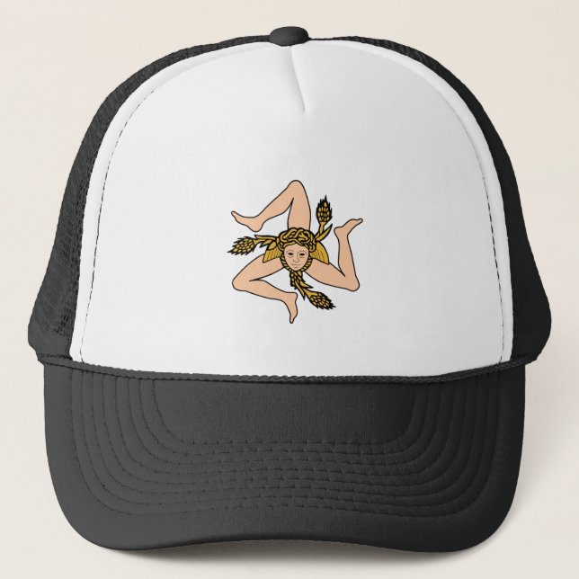 Casquette Sicile Italie (Devant)