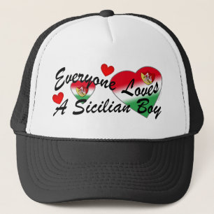 Casquette sicilien de garçon d'amours