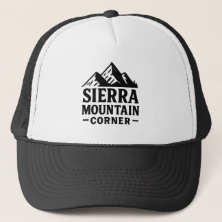Casquette Sierra Mountain Corner – T-shirt avec logo d'avent