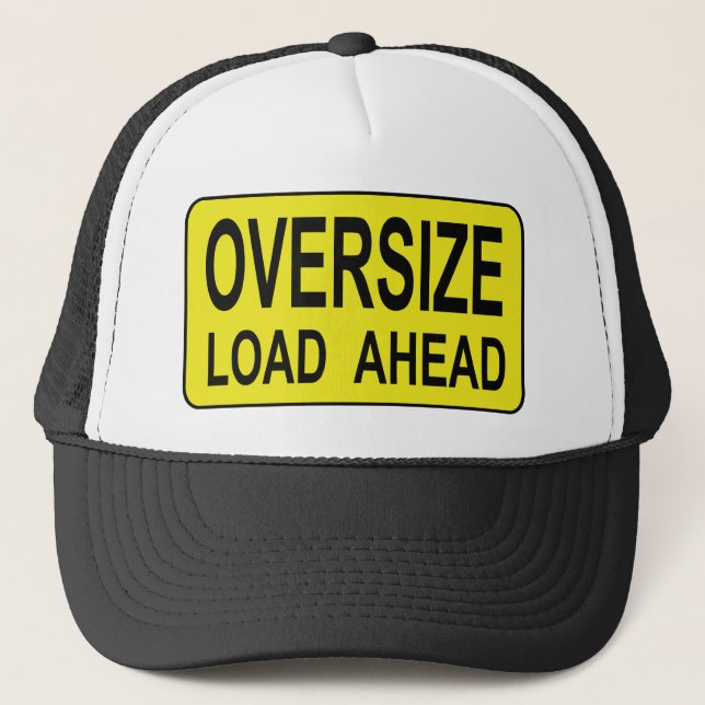Casquette Signal routier de charge surdimensionnée Chapeau d (Devant)