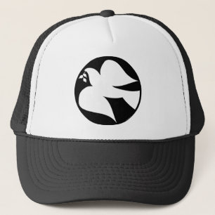 Casquette Signe de la colombe de la paix