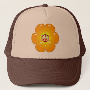 Casquette Signe de paix de flower power