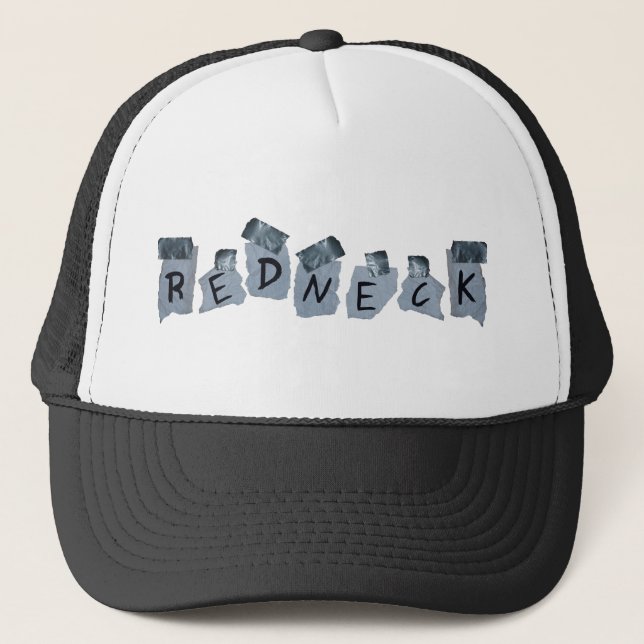 Casquette Signe de plouc de ruban adhésif (Devant)
