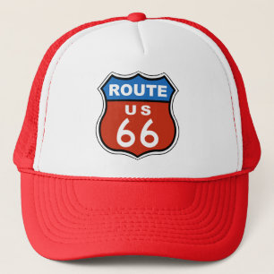 Casquette Signe des USA 66 d'itinéraire