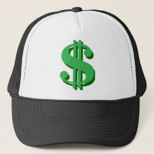 Casquette $ signe-dollar