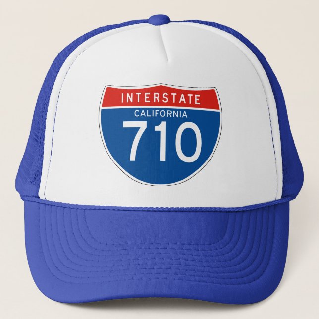 Casquette Signe d'un état à un autre 710 - la Californie (Devant)