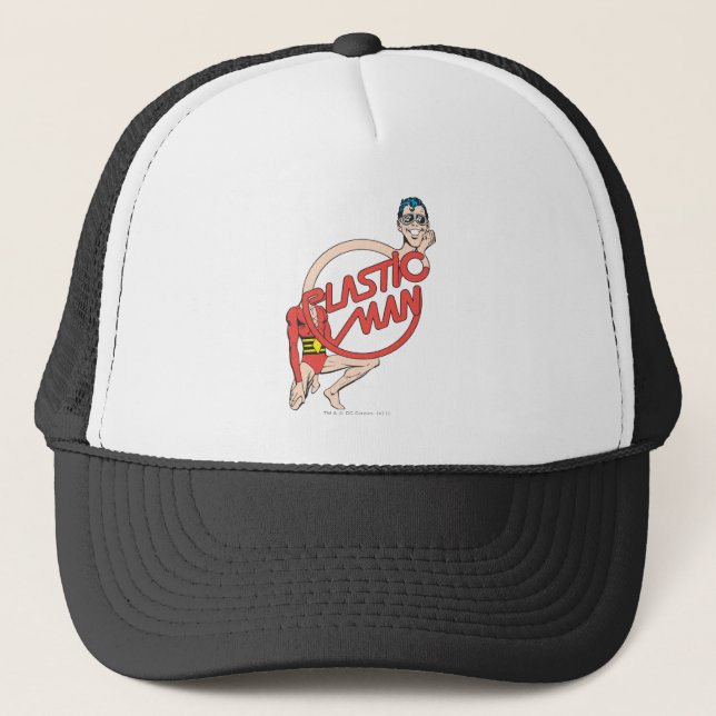 Casquette Signe en caoutchouc de l'homme en plastique (Devant)