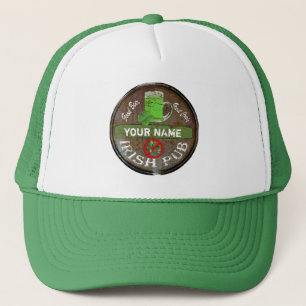 Casquette Signe irlandais personnalisé de pub