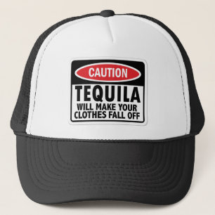 Casquette Signe vintage de précaution de tequila
