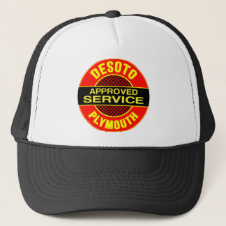 Casquette Signe vintage de service de DeSoto