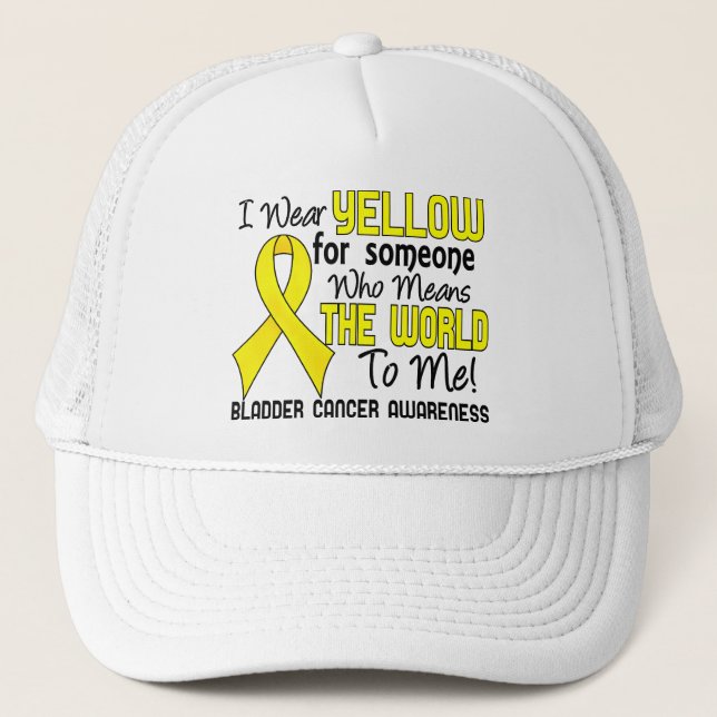 Casquette Signifie Le Monde Pour Moi 2 Cancer De La Vessie (Devant)
