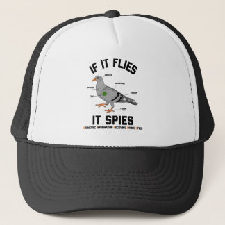 Casquette S'Il Vole Il Espère Drone Spies Pigeon Bird
