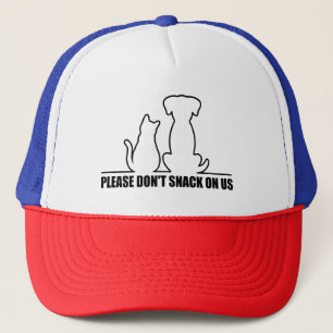 Casquette S'il vous plaît, ne nous grignez pas, ils mangent