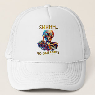 Casquette Silence Parle Volumes Colorful Skeletal Figure