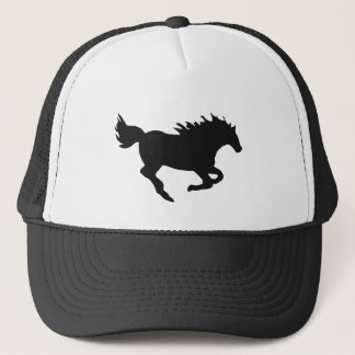 Casquette Silhouette de cheval au galop