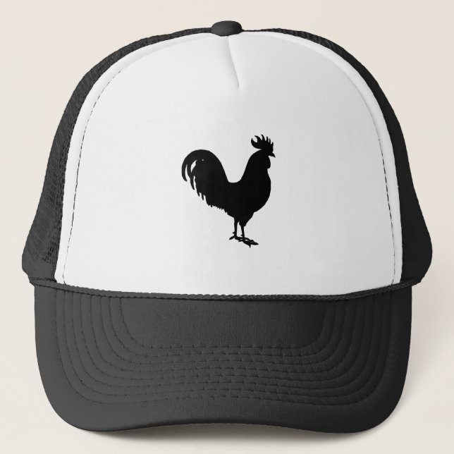 Casquette Silhouette de coq (Devant)