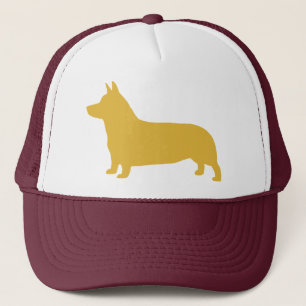 Casquette Silhouette de corgi de Gallois de Pembroke