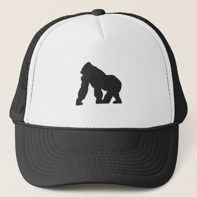 Casquette Silhouette de Gorille (Devant)
