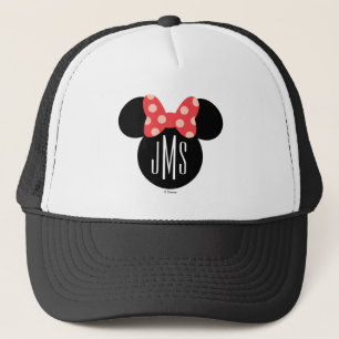 Casquette Silhouette de la tête de point de Minnie Polka   M