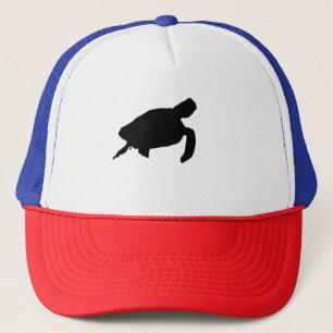 Casquette Silhouette de la tortue de mer