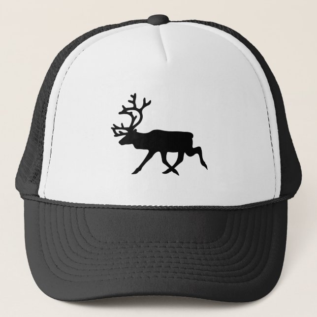 Casquette Silhouette de rennes (Devant)